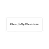 Geschäftsunterschrift Holzkautschuk-Briefmarke Gummistempel (Prägung)