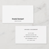 Geschäftsvorlage 2 visitenkarte (Vorne/Hinten)