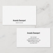 Geschäftsvorlage 7 visitenkarte (Vorne/Hinten)