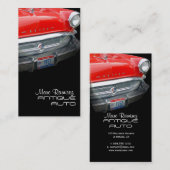 Geschäftsvorlage für die Restaurierung von Auto Visitenkarte (Vorne/Hinten)