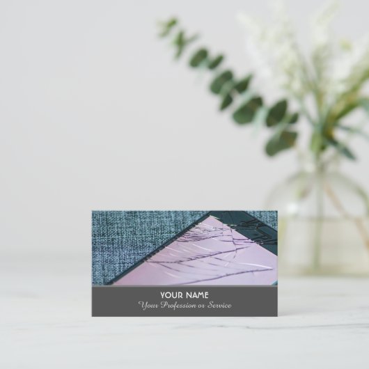 Geschäftswagen des Smartphone-Reparaturdienstes Visitenkarte (Stehend Vorderseite)