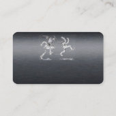 Geschäftswagen Tattoo Template Visitenkarte (Rückseite)