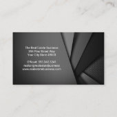 Geschäftsweibliches Holdingmodell | Real Anwesen Visitenkarte (Rückseite)