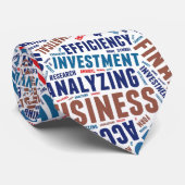 Geschäftswörter Krawatte (Gerollt)