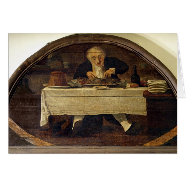 Geschäftszeichen des Au Gourmand', für Corcellet (Vorderseite (Horizontal))