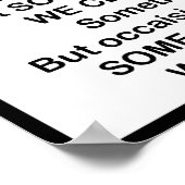 Geschäftszeiten Poster (Ecke)