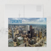 Geschäftszentrum Toronto Postkarte (Vorne/Hinten)