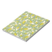 Geschältes Bananenmuster Notizblock (Rotiert)