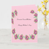 Geschaltete Grußkartenmütter/Muttertag Karte (Gelbe Blume)