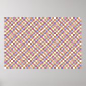 Geschätzte Clown-Trauer-Tischdecke Var. 2 Poster (Vorne)