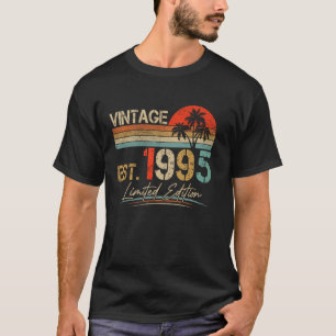 Geschätzter Jahrgang 1995 Lustiges 30. Geburtstags T-Shirt