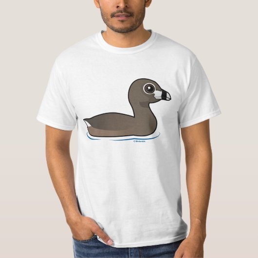 Gescheckt-berechneter Grebe T-Shirt (Vorderseite)