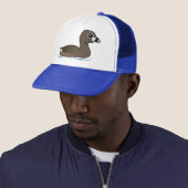 Gescheckt-berechneter Grebe Truckerkappe (Beispiel)