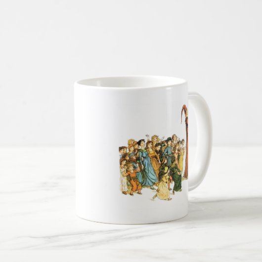 Gescheckte Pfeifer-Illustration durch Kate Kaffeetasse (VorderseiteRechts)