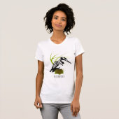 Gescheckter Eisvogel T-Shirt (Vorne ganz)