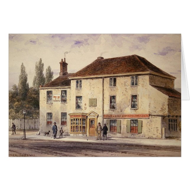 Geschecktes Gasthaus Stiers, 1848 (Vorderseite (Horizontal))