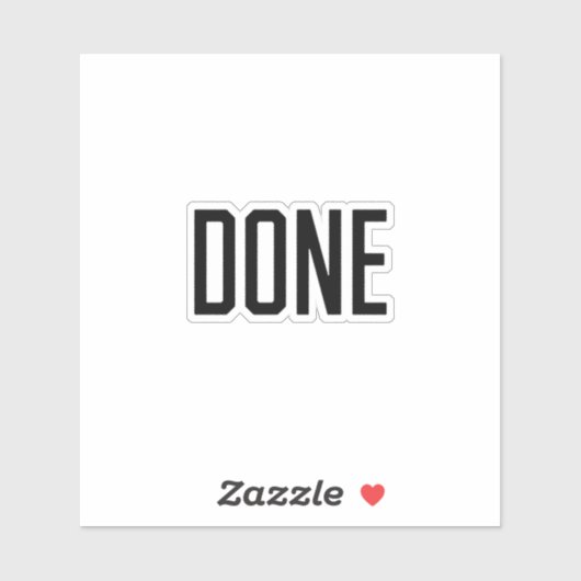 Geschehen Aufkleber (Blatt)