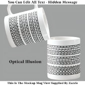 Geschehen mit Mathe Hidden Message 120B Funny Stud Kaffeetasse