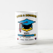 Geschehen und abgestuft" - Retro Gamer Style Kaffeetasse (Mittel)