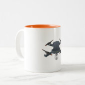 Geschehen Zweifarbige Tasse (Vorderseite Links)