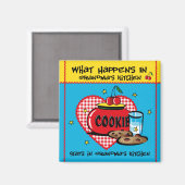 Geschehnisse in der Küche von Oma Magnet (Vorderseite/Rückseite)