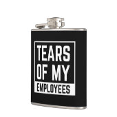 Geschenk am Arbeitsplatz Tränen meiner Angestellte Flachmann (Links)