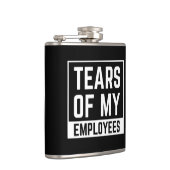 Geschenk am Arbeitsplatz Tränen meiner Angestellte Flachmann (Rechts)