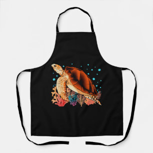 Geschenk an Meereslebewesen Schürze