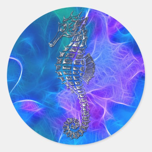 Geschenk an Meeressäugetiere Runder Aufkleber (Vorderseite)