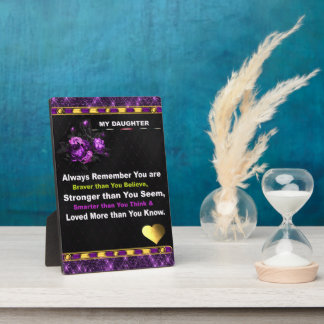 Geschenk an meine schwangere Tochter. Tablette Fotoplatte