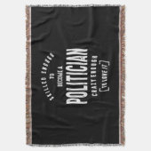 Geschenk an Politiker Decke (Vorderseite Vertikal)