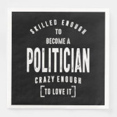Geschenk an Politiker Serviette (Vorderseite)