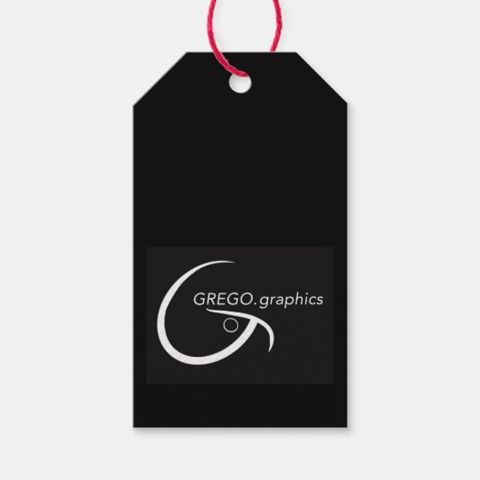 Geschenk-Anhänger GregoGraphics Geschenkanhänger (Vorderseite)
