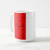 Geschenk-Anhänger Kaffeetasse (Vorderseite Links)