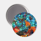 Geschenk-Baum 1 Magnet (Vorderseite/Rückseite)