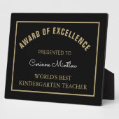 Geschenk! Beste Kindergarten-Tischplatte Fotoplatte (Seite)