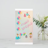 Geschenk Dankeskarte (Stehend Vorderseite)