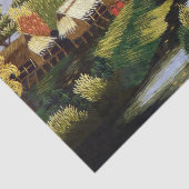 Geschenk/Dekoupage der Landschaft Seidenpapier (Ausschnitt)