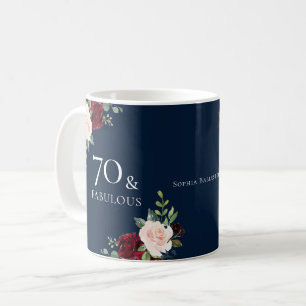 Geschenk der 70. Geburtstagsfeier für die Marine B Kaffeetasse