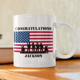 Geschenk der amerikanischen Personalisierten Armee Kaffeetasse