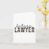 Geschenk der Anwaltsanwaltsschule Karte (Gelbe Blume)