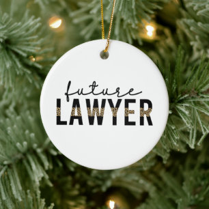 Geschenk der Anwaltsanwaltsschule Keramik Ornament