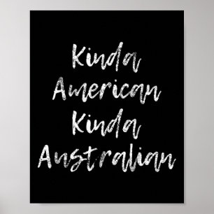 Geschenk der australischen Doppelbürgerschaft Poster