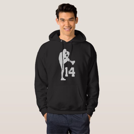 Geschenk der Baseball-Spieler-einheitliches Hoodie (Vorne ganz)