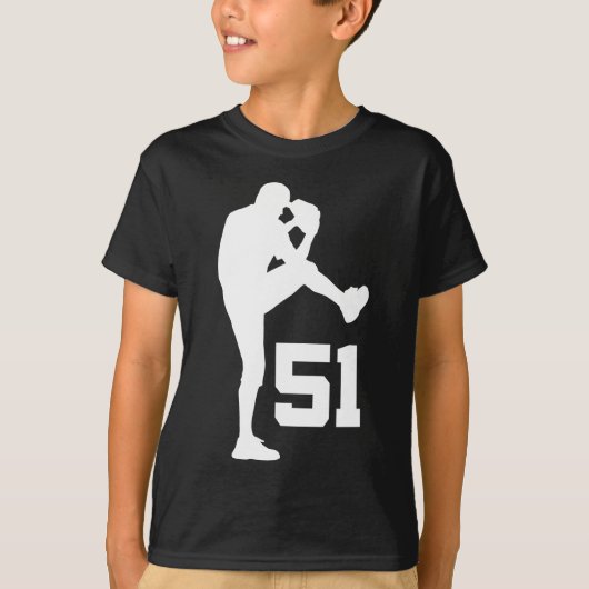Geschenk der Baseball-Spieler-einheitliches T-Shirt (Vorderseite)