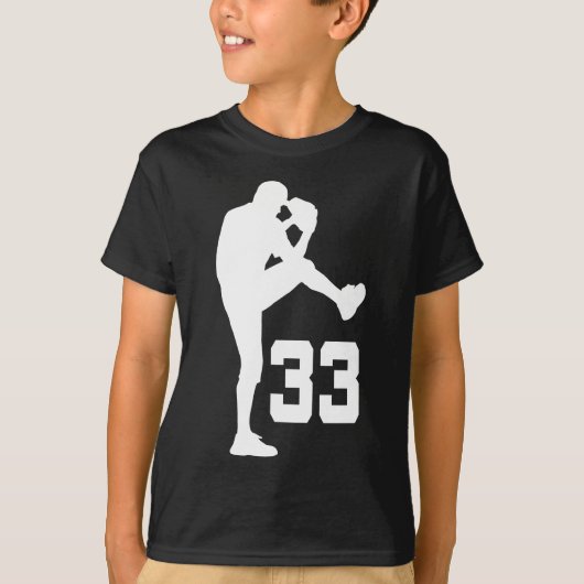 Geschenk der Baseball-Spieler-einheitliches T-Shirt (Vorderseite)