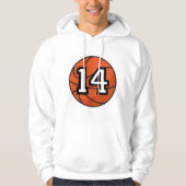 Geschenk der Basketball-Spieler-einheitliches Hoodie (Vorderseite)