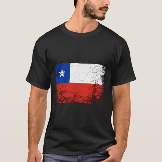 Geschenk der chilenischen Nationalflagge für Vinta T-Shirt (Vorderseite)