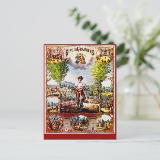 Geschenk der Granger - Postkarte (Stehend Vorderseite)