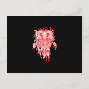 Geschenk der Kirche des Satan - Alles Heil Ziege S Postkarte